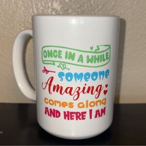 Colorful custom mug